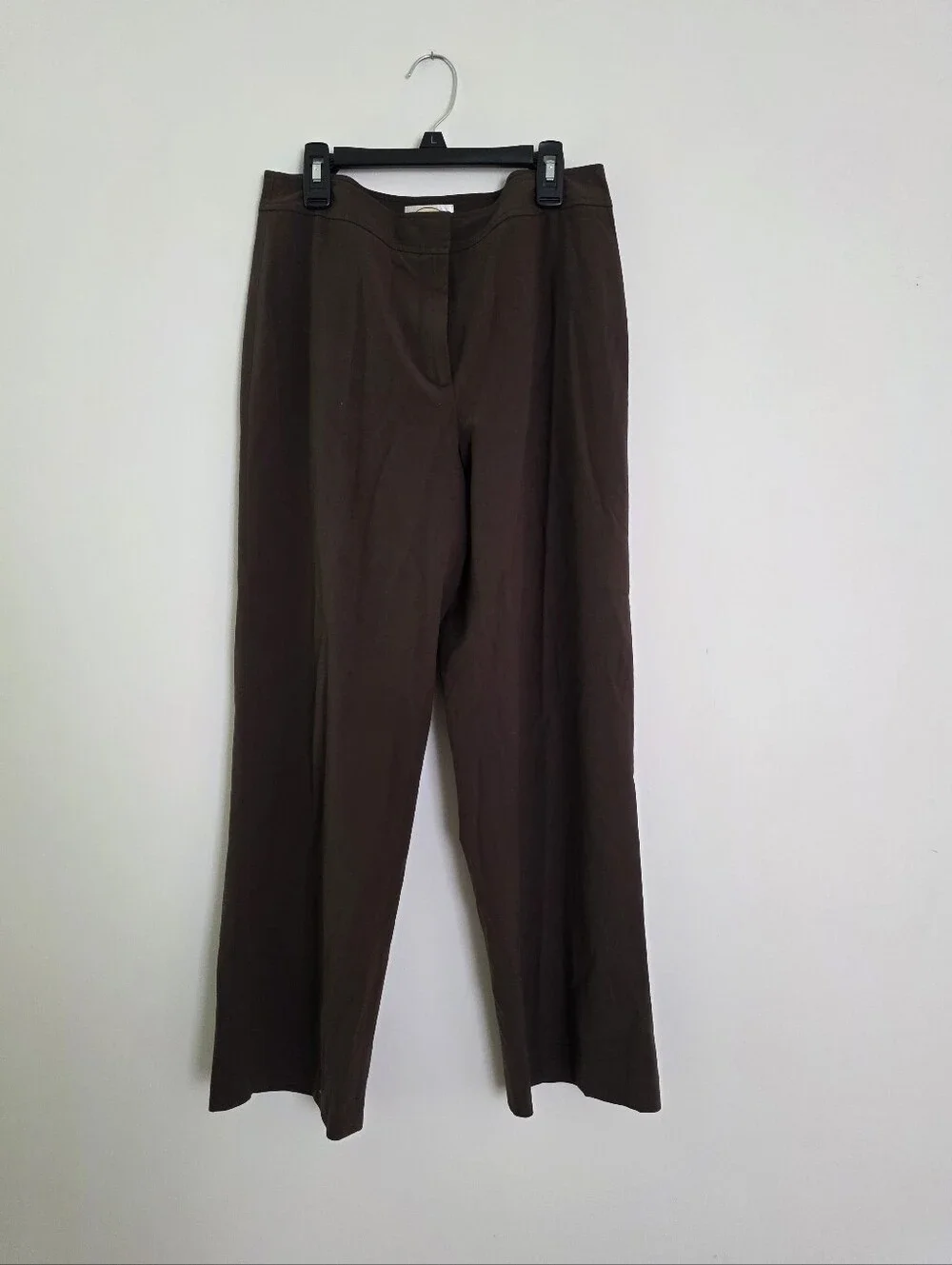 Vintage Talbots Stretch Trousers Womens 6 Petite Brown Preppy 90s Academia